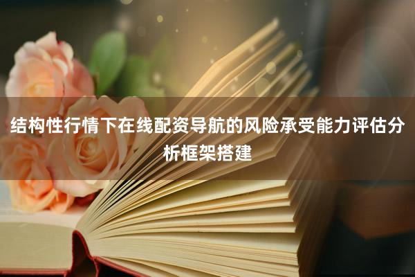 结构性行情下在线配资导航的风险承受能力评估分析框架搭建